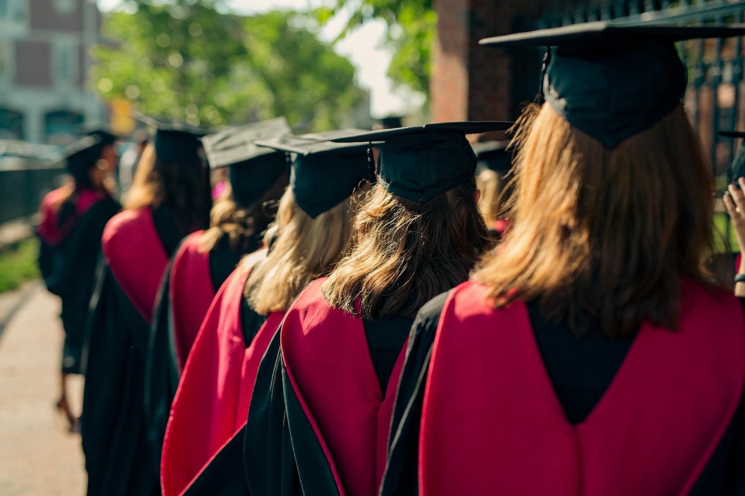 Graduation Ceremony at Harvard University - top universities do not prepare world leaders for climate change
